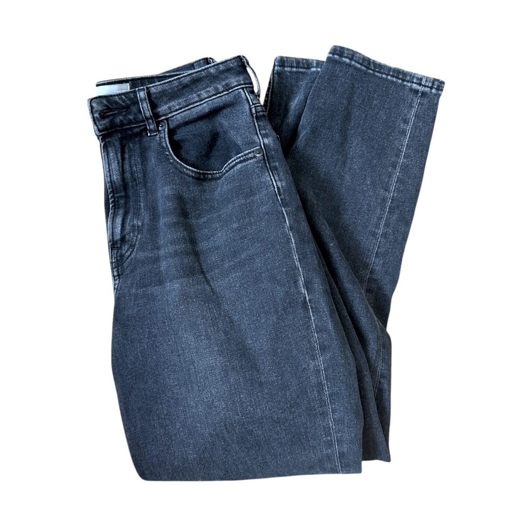 Everlane The Curvy Cheeky® Straight  Leg Jean in Washed Black Size 28R